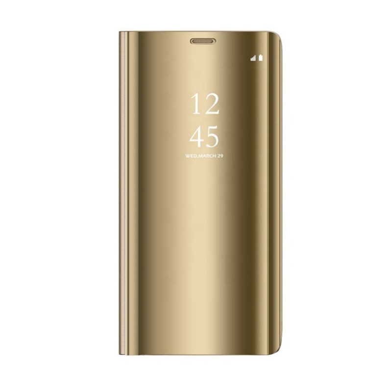 Etui Smart Clear View do Samsung Galaxy A25 5G (global) złote