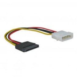 Kabel k HDD/SSD/DVD/BD zasilanie wewnętrzny, DC SATA - DC 5,25", 0.2 m, opakowanie bulk