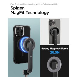 Spigen selfie stick S570W tripod MagSafe z Bluetooth czarny