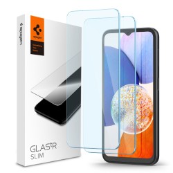 Spigen szkło hartowane Glas.tR Slim do Samsung Galaxy A15 4G / 5G / A25 5G - 2 szt.