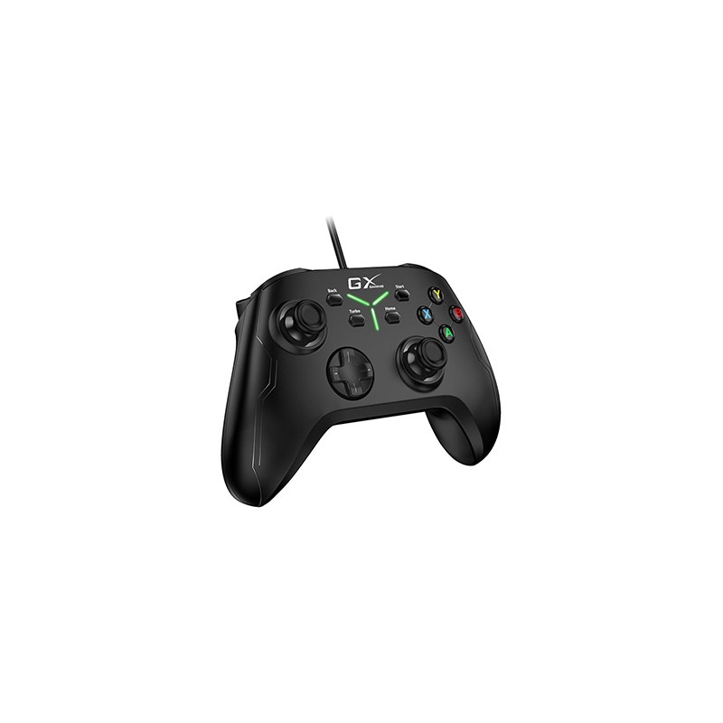 Gamepad Genius GX Gaming MaxFire GX-21UV, 18przycisk, USB/PS3/PS4, czarny