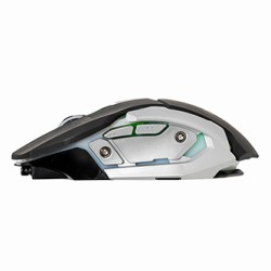 Marvo CM303 zestaw klawiatura przewodowa (USB) CZ/SK, srebrna + mysz i słuchawki dla graczy, do gry, membranowa rodzaj podświetl
