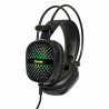 Marvo CM303 zestaw klawiatura przewodowa (USB) CZ/SK, srebrna + mysz i słuchawki dla graczy, do gry, membranowa rodzaj podświetl
