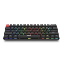 Marvo SABER 61 klawiatura przewodowa (USB) US, czarna mechaniczna