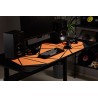 Powerton LIFE FURIA Podkładka pod mysz gaming, z antypoślizgowym spodem, pomarańczowa