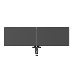 ULTRADESK SWORD Double Regulowany uchwyt na 2 monitory, czarny, 2x12KG, 17"-40"