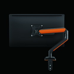 Powerton ERGO VISTA Regulowany uchwyt na monitor, czarny, 2-9KG, zacisk, 17"- 32", 75x75/100x100