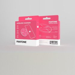 PANTONE ładowarka indukcyjna 15W PT-WC009 Pink 184C