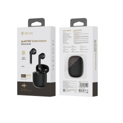 Devia słuchawki Bluetooth TWS Joy A13 czarne