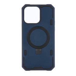 Nakładka Defender Mag Ring do iPhone 15 Pro 6,1&quot granatowa