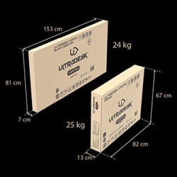 ULTRADESK Biurko dla gracza VORTEX, 140,5x70cm, 72-122cm, biały