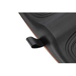 Powerton ERGO SOLEMAT Podnóżek balansujący podnóżek ergonomiczny, czarna