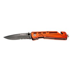 Neo Tools Nóż składany, nerezová ocel, 20mm, 9mm, 63-026, nylonowe etui