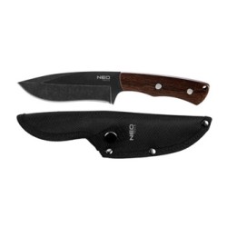 Neo Tools Nóż typu full tang, nerezová ocel, 250mm, 145mm, nylonowe etui