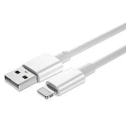 WIWU kabel C006 USB - Lightning 1,2 m 2,4A biały