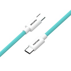 PANTONE kabel USB-C - USB-C 1,5m 60W PT-CTC002-5 Teal 3242C