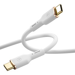 WIWU kabel YQ02 USB-C - USB-C 100W 1,2m biały