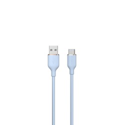 Devia kabel Jelly USB - USB-C 1,2 m 2,4A niebieski