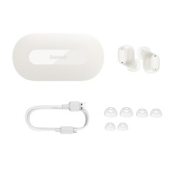 Baseus słuchawki Bluetooth TWS Bowie EZ10 białe