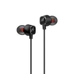 Genius HS-M368 słuchawki z mikrofonem, czarna, douszne, USB Type-C