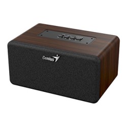 Genius głośniki SP-918BT, 6W, brązowe, drewniane, 3,5 mm jack/ bluetooth