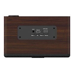 Genius głośniki SP-918BT, 6W, brązowe, drewniane, 3,5 mm jack/ bluetooth