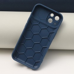 Nakładka Honeycomb do iPhone XR ciemnoniebieska