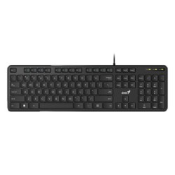 Genius Slimstar M200 klawiatura przewodowa (USB) CZ/SK, czarna