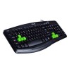 E-blue Elated klawiatura przewodowa (USB) US, czarna