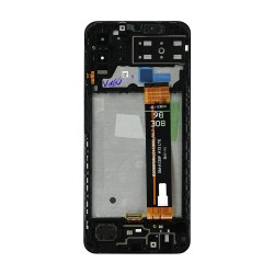 LCD + Panel Dotykowy Samsung Galaxy M13 M135 GH82-29132A GH82-29133A czarny z ramką oryginał