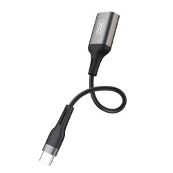 XO adapter OTG NB201 USB - USB-C czarny