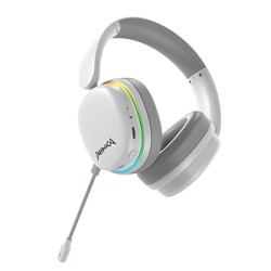 Marvo MONKA ECHO RS słuchawki z mikrofonem, biała, podświetlona, Tri-mode, EOL