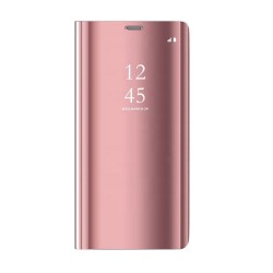 Etui Smart Clear View do Samsung Galaxy A14 4G / A14 5G różowe