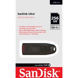 SanDisk pendrive 256GB USB 3.0 Cruzer Ultra