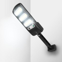 Lampa solarna LTC 3-LED COB 24W 1800 lm 1800mAh + pilot