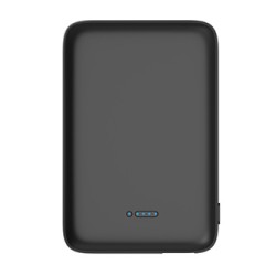 Powerton, powerbank z ładowaniem bezprzewodowym, Li-Pol, 5V, Ładowanie telefonów/tabletów, WBP5, 5000mAh, przyssawki do przytrzy