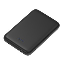 Powerton, powerbank z ładowaniem bezprzewodowym, Li-Pol, 5V, Ładowanie telefonów/tabletów, WBP5, 5000mAh, przyssawki do przytrzy