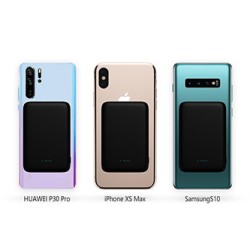 Powerton, powerbank z ładowaniem bezprzewodowym, Li-Pol, 5V, Ładowanie telefonów/tabletów, WBP5, 5000mAh, przyssawki do przytrzy