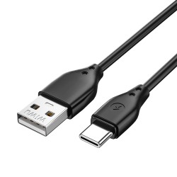 WIWU kabel Pioneer Wi-C001 USB - USB-C 2,4A 1,0m czarny