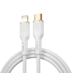 WIWU kabel YQ01 USB-C - Lightning 30W 1,2m biały