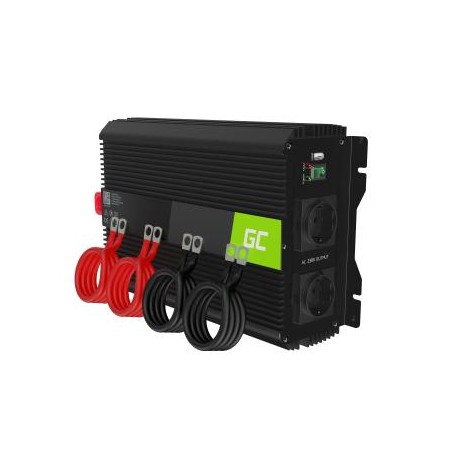 Green Cell power falownik do 12V to 230V 2000W/4000W modyfikowana sinusoida