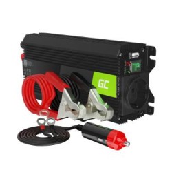 Green Cell power falownik do 12V to 230V 500W/1000W modyfikowana sinusoida