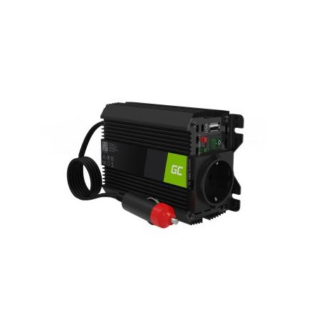 Green Cell power falownik do 12V to 230V 150W/300W modyfikowana sinusoida