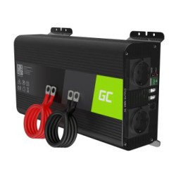 Green Cell power falownik do 12V to 230V 1000W/2000W czysta sinusoida