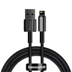 Baseus kabel Tungsten USB - Lightning 1,0m 2,4A czarny