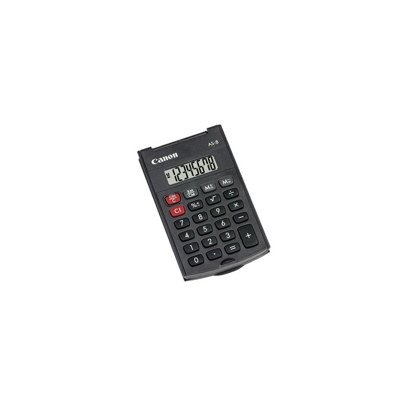 Canon Kalkulator AS-8, szara, kieszonkowy, 8 miejsc