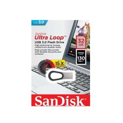 SanDisk pendrive 32GB USB 3.0 Ultra Loop 130 MB/s metalowy