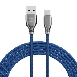 Forever kabel Tornado USB - USB-C 1,0 m 3A granatowy