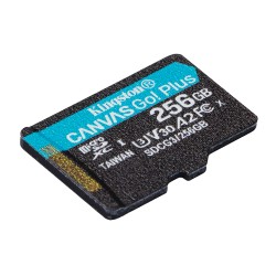 Kingston karta pamięci 256GB microSDXC Canvas Go! Plus kl. 10 UHS-I 170 MB/s