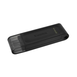 Kingston pendrive 64GB USB-C DT70 czarny